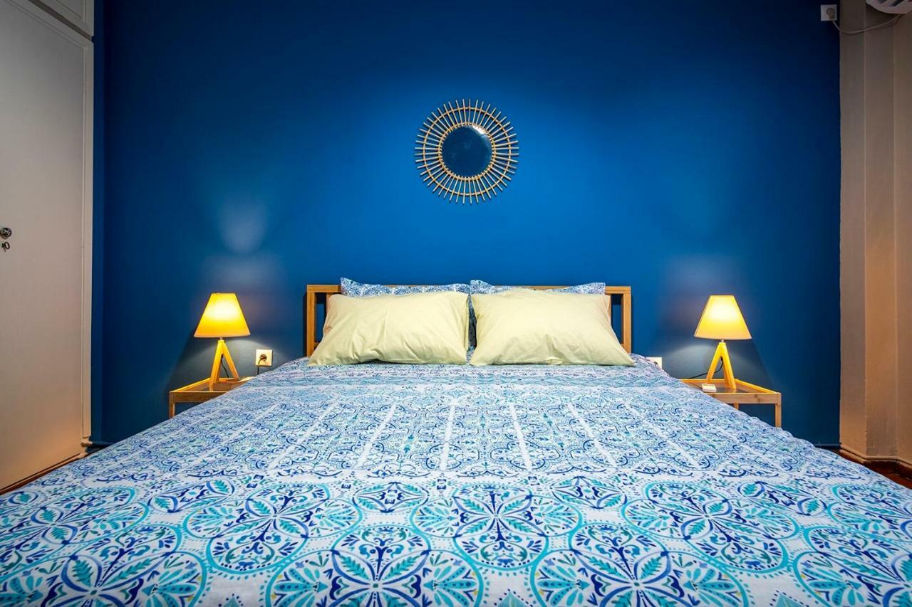 Colourful Apt,Airport Line,6 Min Metro,300 Mbps! Appartement Athene Buitenkant foto