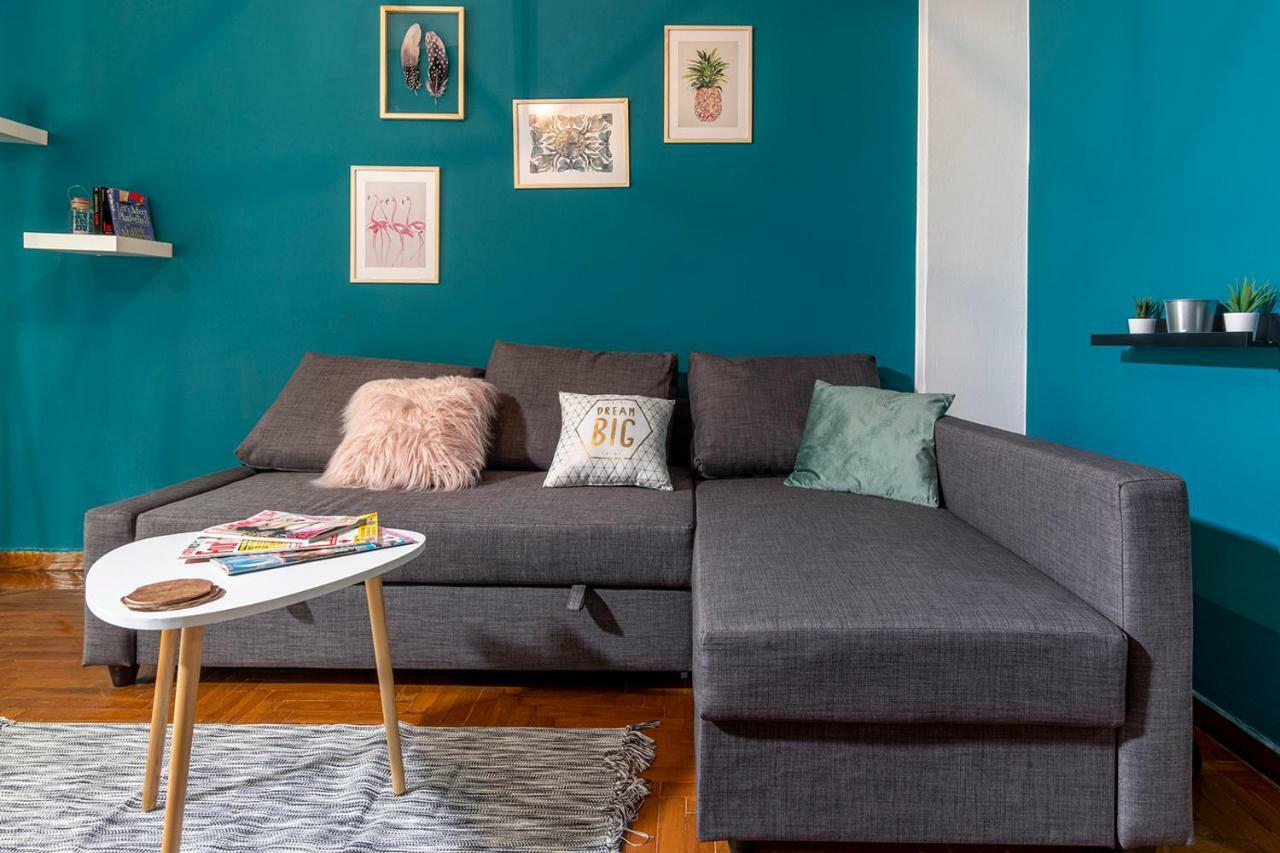 Colourful Apt,Airport Line,6 Min Metro,300 Mbps! Appartement Athene Buitenkant foto